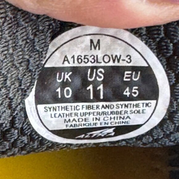 Altra Lone Peak 3.5 Men Size 11 Trail Running Hike Gaiter Trap Shoes.NO INSOLES - Picture 4 of 13